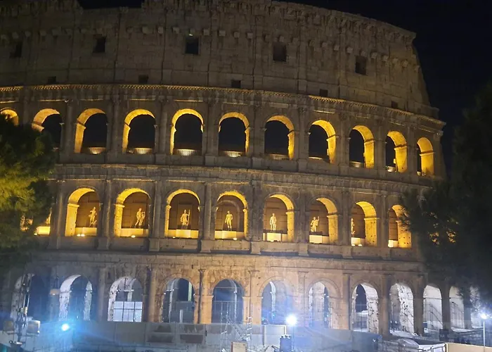 Elegante Immerso Nei Fori Imperiali Lägenhet Rom